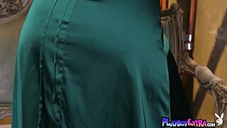 hey this hot big boobed british teen gal ritchie really enjoys showing off her body in solo striptease