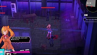 the story unfolds in a game demo featuring gal and chainsaw with mikoto shinomiya