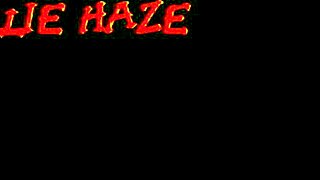 Allie spots a glory hole in the bathroom and grabs that big cock for sucking