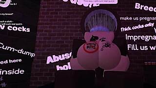 using a bbc character at my place in roblox gameplay