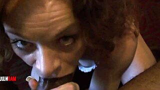 Fellatio Master Devours Shaundam's Huge Black Dick and Swallows Cum