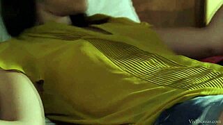 Subtle Tease as Alexa Tomas Ties Up Zoe Doll for Intimate Fingering