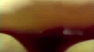 Hot Babe Rubs Pussy While Riding Huge Dick for Wet Orgasm