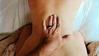 Why is this famous hotwife riding her husband like that on their homemade sextape, with blonde blowjob and doggystyle fucking?