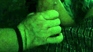 Hey, check out this young slut with braces giving her first blowjob on cam to a massive dick