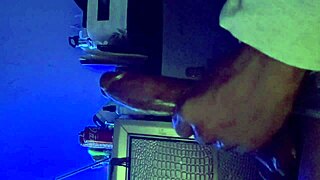 wife caught with big black cock decides to swallow or fuck it