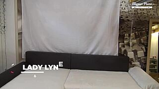 busty babe lady lyne gets bent over and fucked hard at casting interview... deepthroat and cumshot action 😈🍆💦