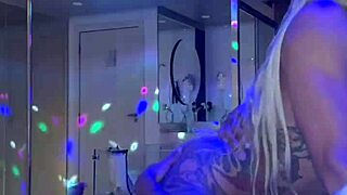 Mc threw a private party at the motel and fucked the naughty blonde raw with cumshot in her mouth.