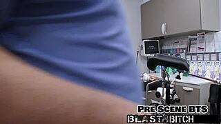 Aria Nicole Petite Nurse Fucked Missionary Creampied By Patient In Hospital Gloves