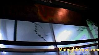 hot blonde licks her pussy then gives blowjob to group of men outdoors