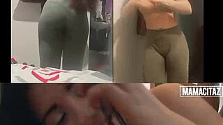 Nicole Medallo, the Colombian cutie, got bent over in doggystyle and swallowed cum.