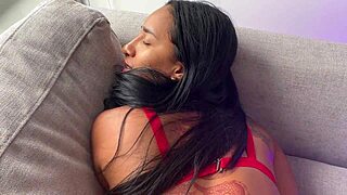 teen stepdaughter takes rough anal pounding from stepdad with english subtitles