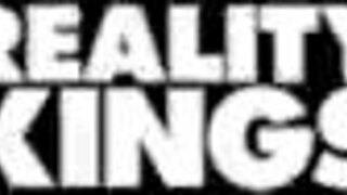 reality kings shows HORNY chloe surreal with her big natural tits SEDUCING the landscaper for outdoor poolside doggystyle FUCKING and cum on tits