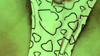 Why sneakily touch my hairy pussy under the desk during class time?