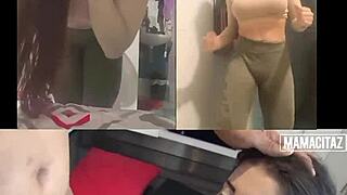 Nicole Medallo, the Colombian cutie, got bent over in doggystyle and swallowed cum.