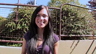 Alyssa Reece Gets Fucked by Her Boy with Big Cock in Heels and Shaved Pussy