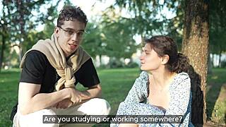 He tests my deepthroat skills with cumshot facial in 4k hd!