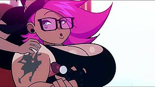 hey, check princess ethel's wild gym blowjob