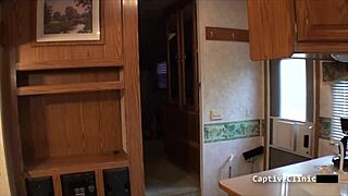 Wanna see Phoenix Rose as human guinea pig in latex fetish vibrator scene?