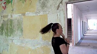 In this outdoor public spot, two German milfs get into a ffm threesome with a guy. They take turns on blowjob, doggystyle, and cum in mouth action.