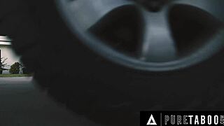 Pure taboo exchange student lilly bell caught femdom stepmommy penny barber fucking her stepson with deepthroat squirting and rough riding in taboo reality