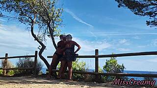 Oh god, strangers caught us fingering and squirting in the park - I exploded with an intense orgasm!