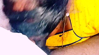 Maid sex involves desi big ass maid fucking house owner with telugu dirty talks in tight pussy action.