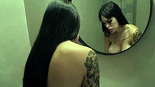 tattoo latina fake tit big boob slut fucked by casting agent with blowjob cumshot and sucking