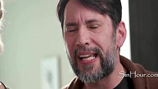 Lexi Lore Gets Ass Fucked Red by Tommy Pistol and Dee Williams in Lawyer Roleplay Threesome