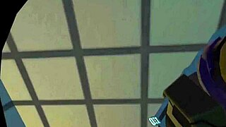 hey, why does this cyber girl end up getting fucked hard by that outlaw in wild anal action?