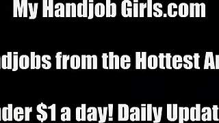 Getting your balls drained by your house maid