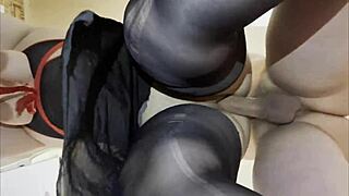 I was in the kitchen with my fat girlfriend. We had sex doggy style right there.