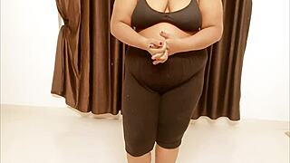 Look at this sexy Indian girl from Jharkhand showing off her big tits