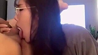 i'm pounding this asian ladyboy's dick hard in bareback anal while she wears stockings outdoors