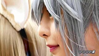 Cosplay adventure unfolds with detailed costumes in scene 135.