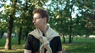 He tests my deepthroat skills with cumshot facial in 4k hd!