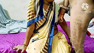 horny indian mommy bends over for rough doggystyle fucking by big cock in homemade hardcore sex