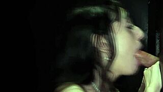 Damn Girl You Are Expert At Gloryhole Blowjobs And Cumshots