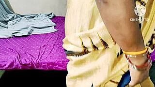 horny indian mommy bends over for rough doggystyle fucking by big cock in homemade hardcore sex