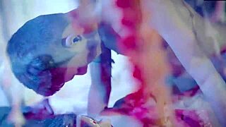 年轻印度夫妻新婚夜浪漫做爱 印地语调情超撩人