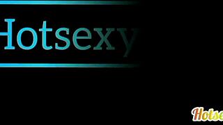 Horny husband fills up sexy maid wet dripping pussy when wife is out 😈 full video on red channel