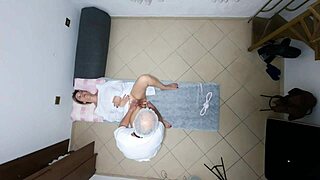 she gets multiple anal creampies from the doctor in that intense session