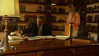 uh, i fucked that blonde milf wearing golden high heels, it was intense