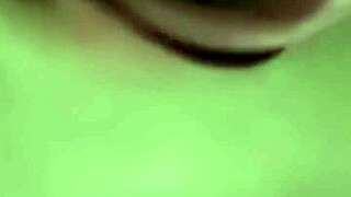 Amateur housewife with big tits and hairy pussy goes solo in softcore masturbation as pornstar