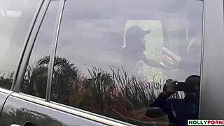 Pretty Sexy Girl Picked Up in Village and Fucked Hard in Car Outdoors!