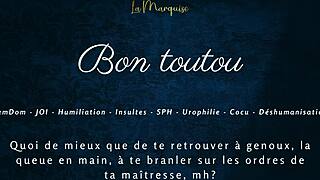 Bon Toutou - French Audio Porn Joi Femdom With Cuckold Humiliation