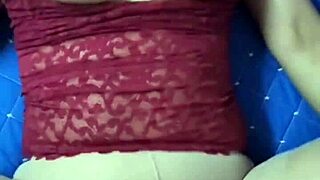 check out this curvy milf in red lace lingerie, trading blowjobs and pussy licks before riding that cock hard on the bed 😏🍆