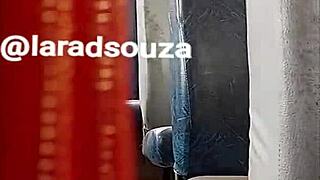 Watch Out, Indian Crossdresser Slut Lara Dsouza Gets Naughty in Bus Video Part 2!