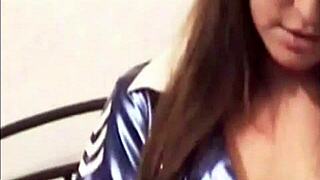 we proceed to examine you closely in lingerie for the lesbian session