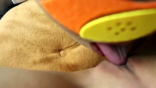 Subtle hints of licking tight pussy on cute high school student in cosplay new241new